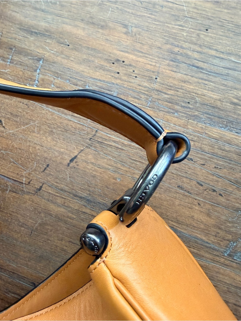 Coach Leather Hobo Nomad Shoulder Bag - Picture 5 of 13
